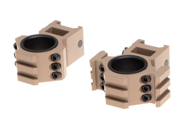 Aim-O Tri-Side Rail 25.4mm / 30mm Mount Rings