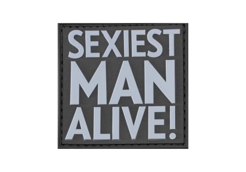 JTG Sexiest Man Alive Rubber Patch