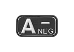 JTG Bloodtype Rubber Patch A Neg