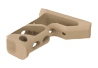 Metal CNC Long Angled Grip for Keymod