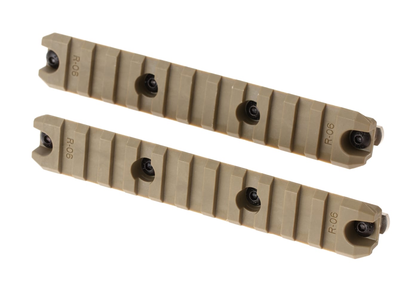 Amoeba 5 Inch M-LOK Plastic Rail 2-Pack