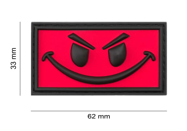JTG Evil Smile Rubber Patch