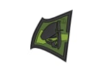JTG Rebel Skull Rubber Patch
