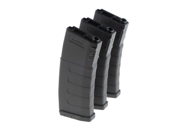 KWA Magazin M4 Hicap 400rds 3-pack