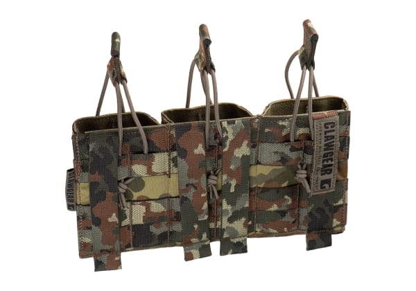 Clawgear 5.56mm Open Triple Mag Pouch Core