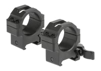 Leapers 30mm QD CNC Mount Rings Low