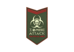 JTG Zombie Attack Rubber Patch