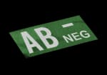 Clawgear AB Neg IR Patch