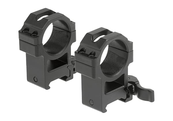 Leapers 30mm QD CNC Mount Rings High