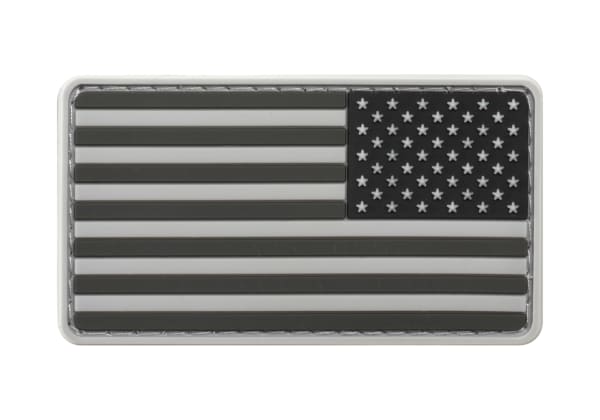 JTG US Flag Rubber Patch Reversed