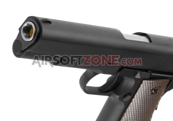 FULL SIZE M1911 TACTICAL SPRING AIRSOFT HAND GUN PISTOL w/ 1000 6mm BBs BB  Black