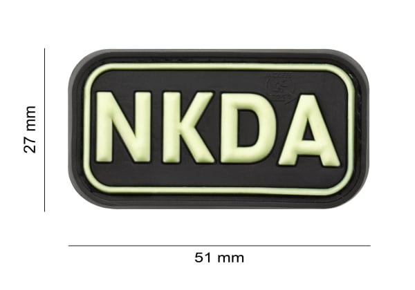 JTG NKDA Rubber Patch