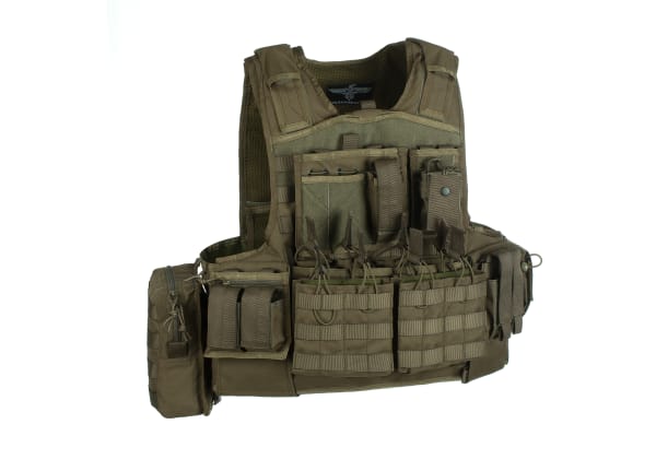 INVADER GEAR TACTICAL VEST BODY ARMOR CARRIER PECA ONE SIZE PACA