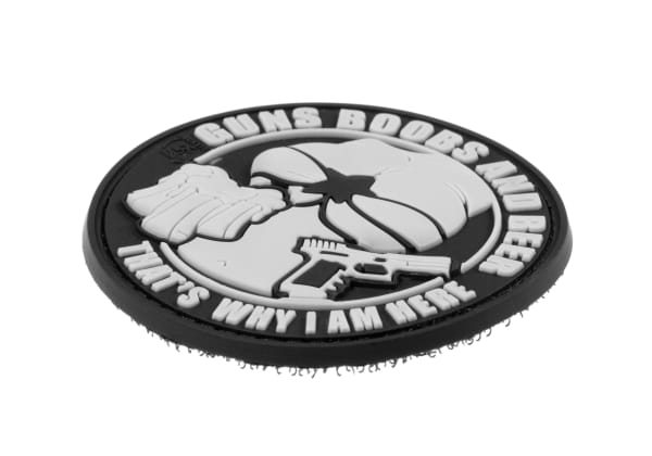 JTG Guns Boobs and Beer Rubber Patch