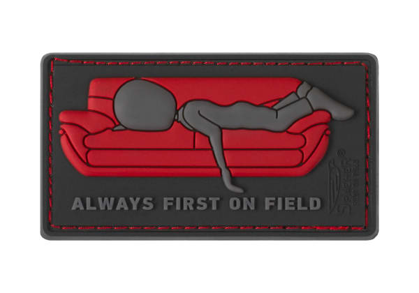 JTG Always First on Couch Rubber Patch