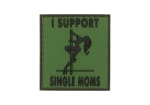 JTG I Support Single Mums Rubber Patch