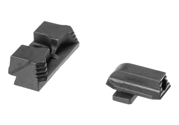 Strike Industries Iron Front and Rear sights for Sig Sauer P320 Standard Height