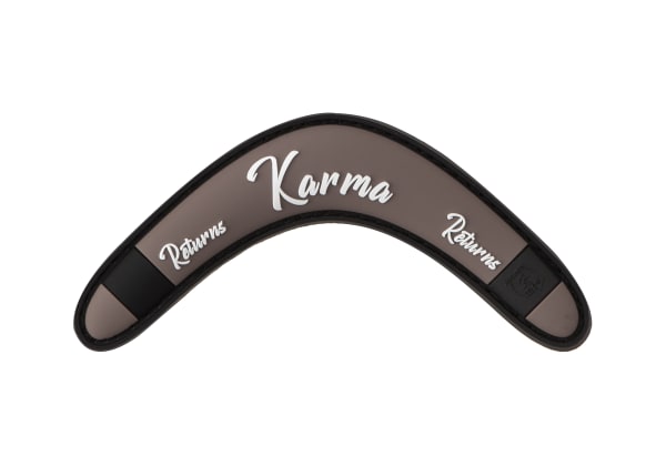 JTG Karma Returns Rubber Patch