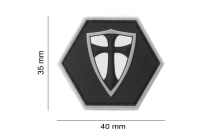 JTG Recte Faciendo Shield Rubber Patch