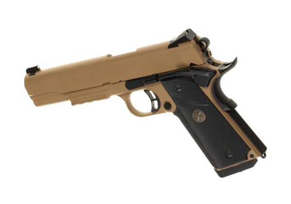 KJ Works M1911 MEU Full Metal Tan Co2