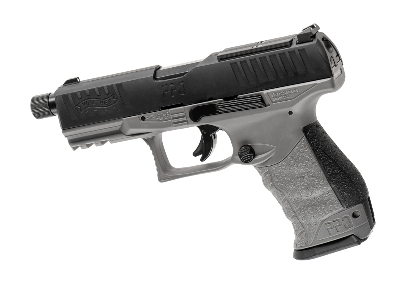 Walther PPQ M2 Q4 TAC Combo 4.6“ Set Blowback Co2