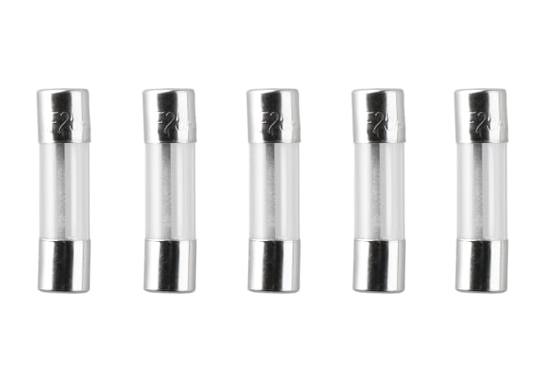 Nimrod Glass Type Fuse 5x20mm 25A 5pcs