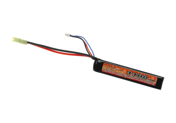 VB Power Lipo 7.4V 1100mAh 20C Stock Tube Type