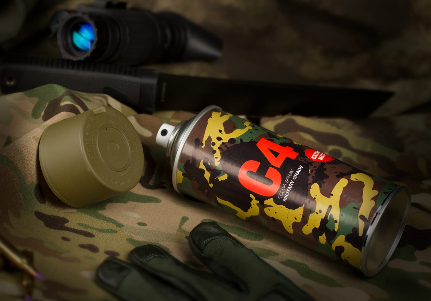 Armamat C4 Mil Grade Color Spray RAL 6040