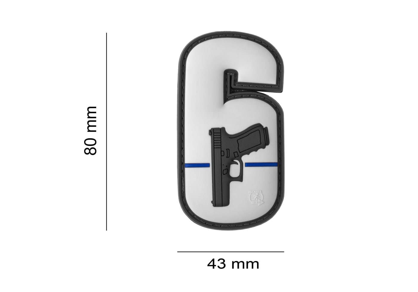 JTG Watch your Six Rubber Patch