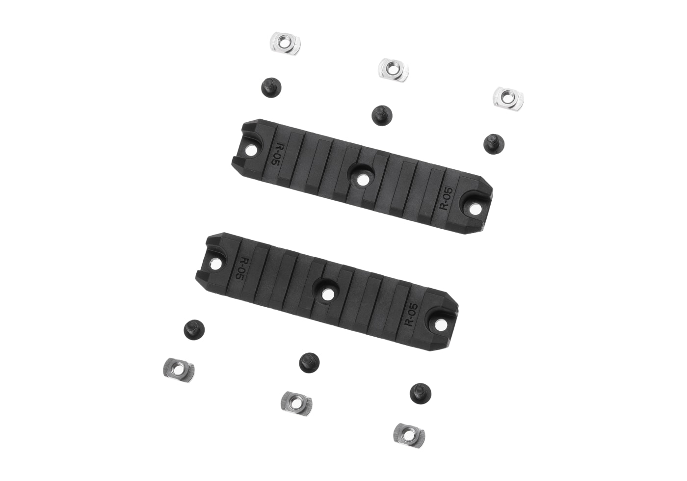 Amoeba 3.5 Inch M-LOK Plastic Rail 2-Pack