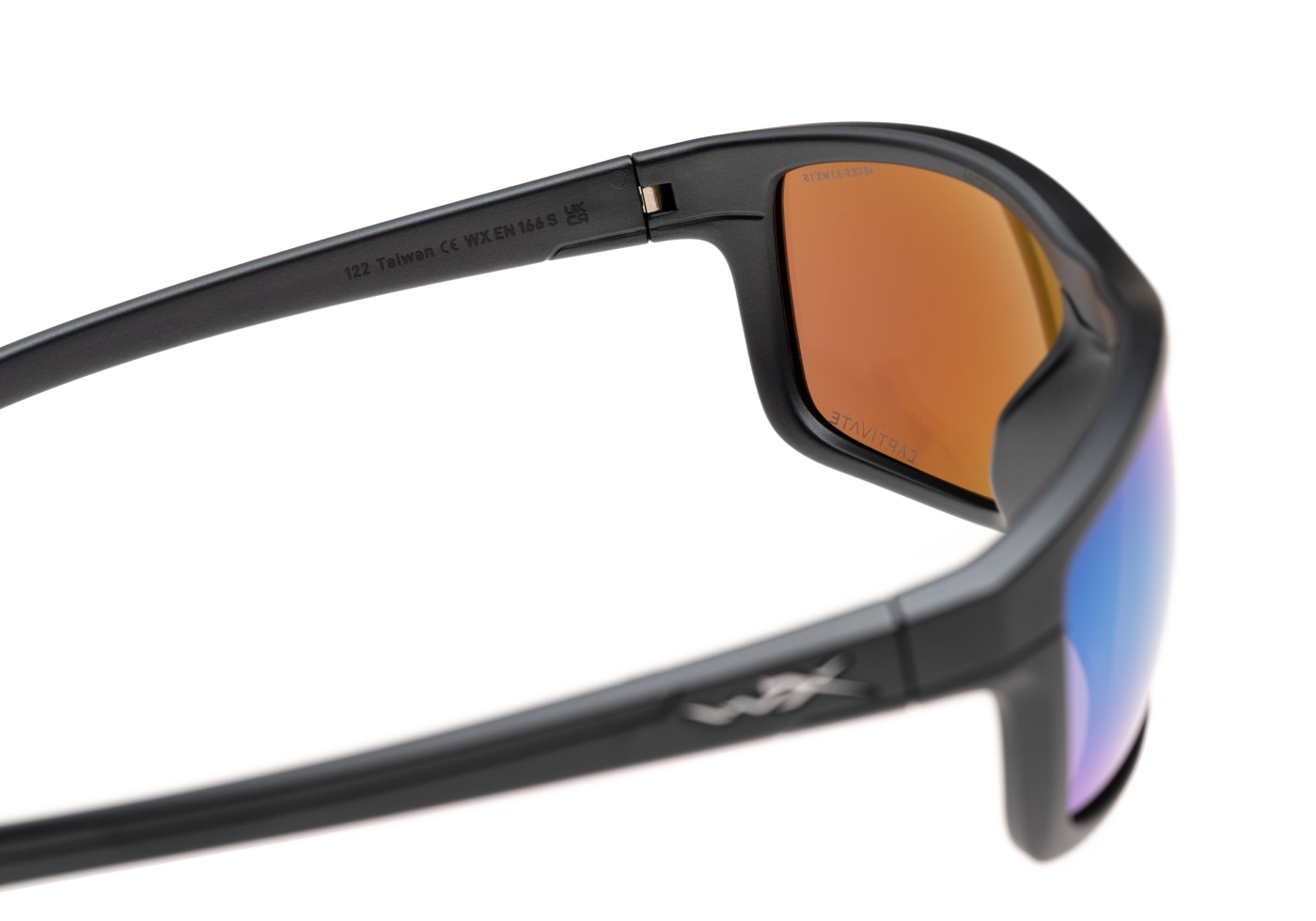 Wiley X WX Kingpin Captivate Polarized Green Mirror
