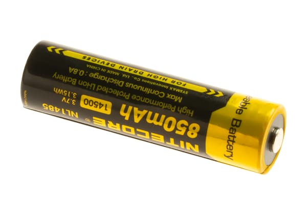 Nitecore NL1485 14500 Battery 3.7V 850mAh