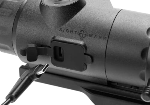 Sightmark Wraith 4K MINI 4-32x32 Digital Day/Night Riflescope with Long Mount