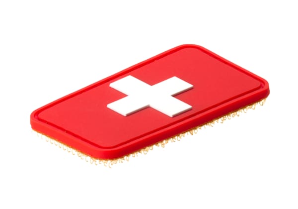 JTG Swiss Flag Rubber Patch