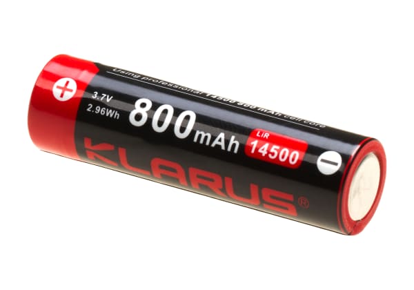 Klarus 14500 Battery 3.7V 920mAh