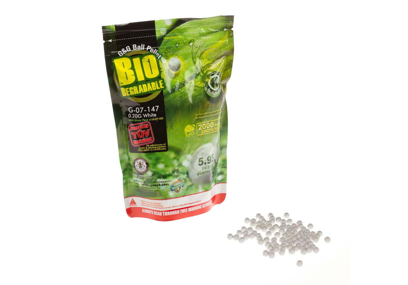 G&G 0.20g Bio Precision BBs 2000rds