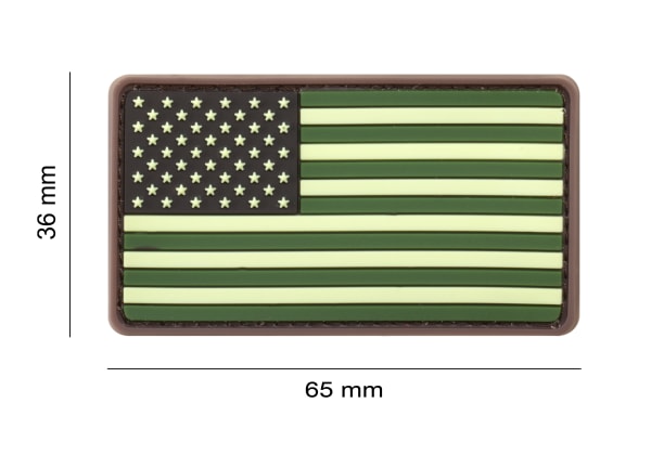 JTG US Flag Rubber Patch