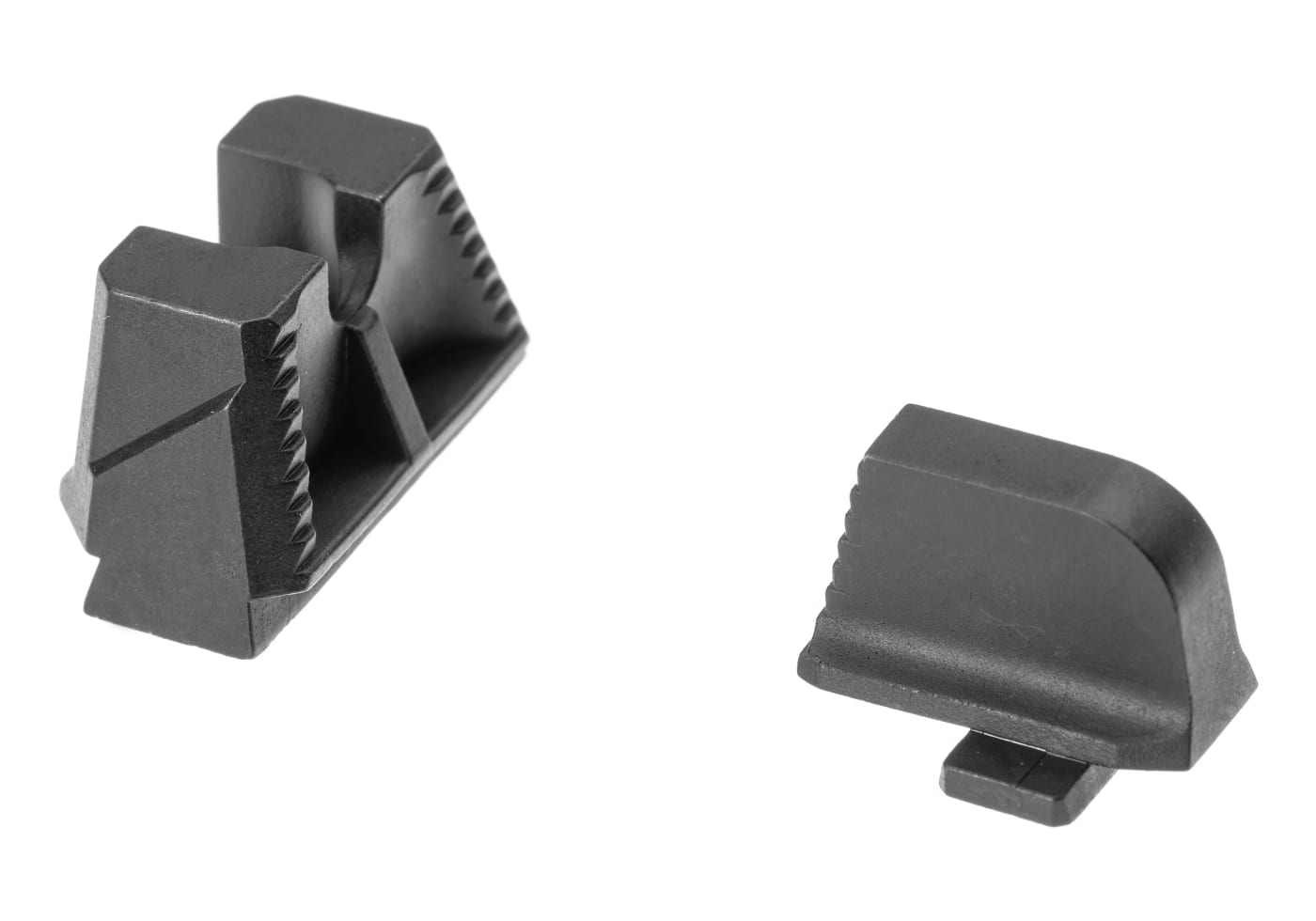 Strike Industries Iron Front and Rear sights for Sig Sauer P320 Suppressor Height