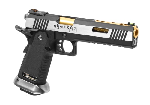 WE Hi-Capa 6 Force A Gold Barrel Full Metal GBB