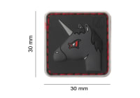 JTG Angry Unicorn Rubber Patch