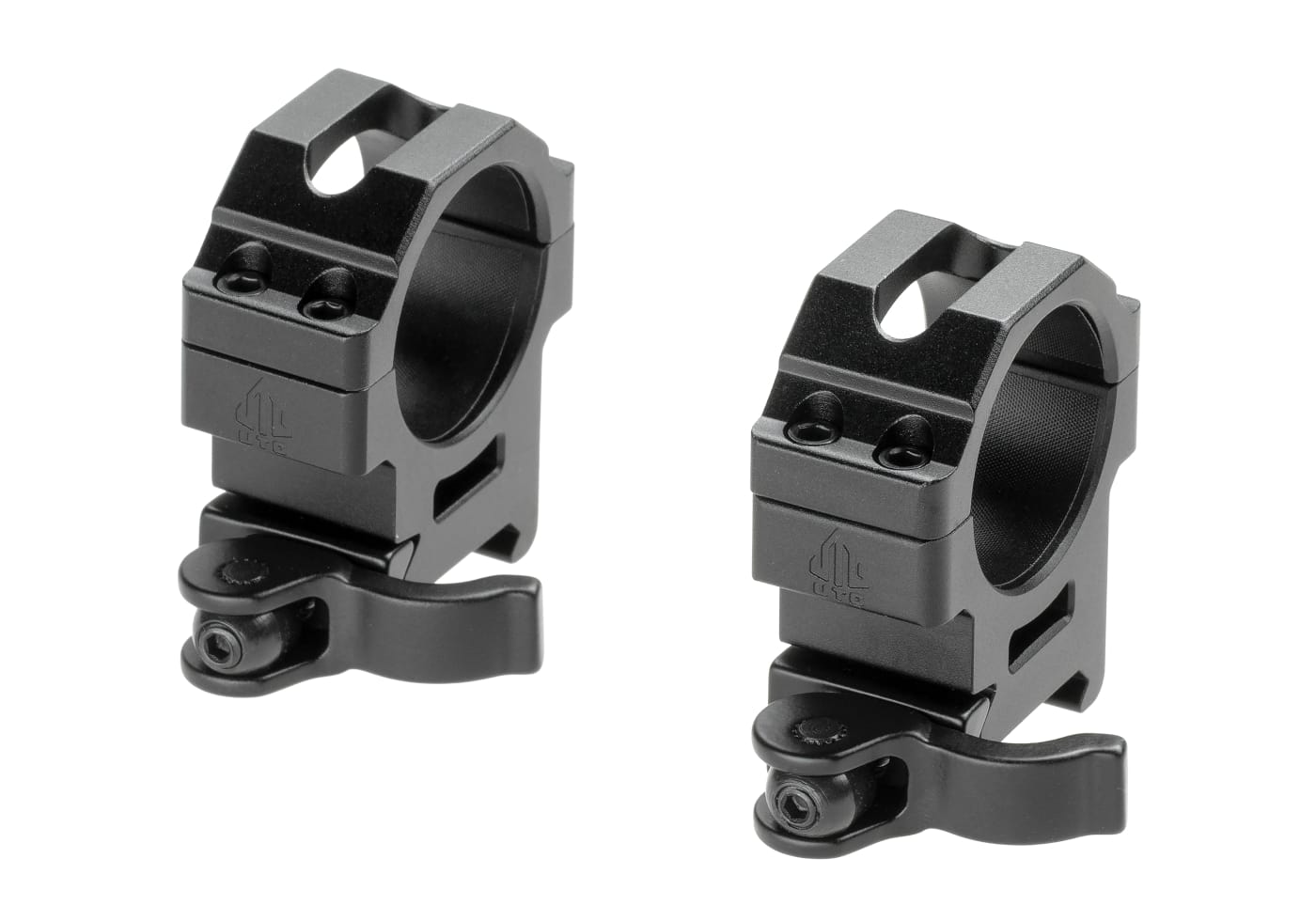 Leapers 30mm QD CNC Mount Rings Medium