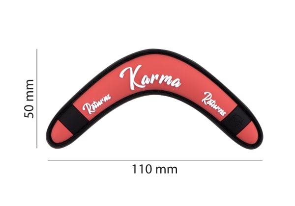 JTG Karma Returns Rubber Patch