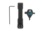LPA Adjustable Fiber Optic Rear Sight for 6-8mm Shotgun Ribs