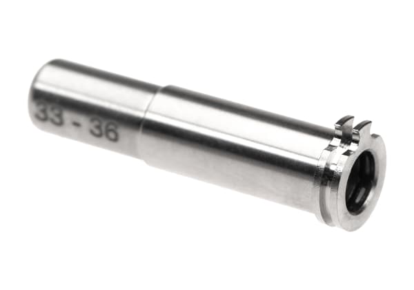 Maxx Model CNC Titanium Adjustable Air Seal Nozzle 33mm - 36mm for AEG