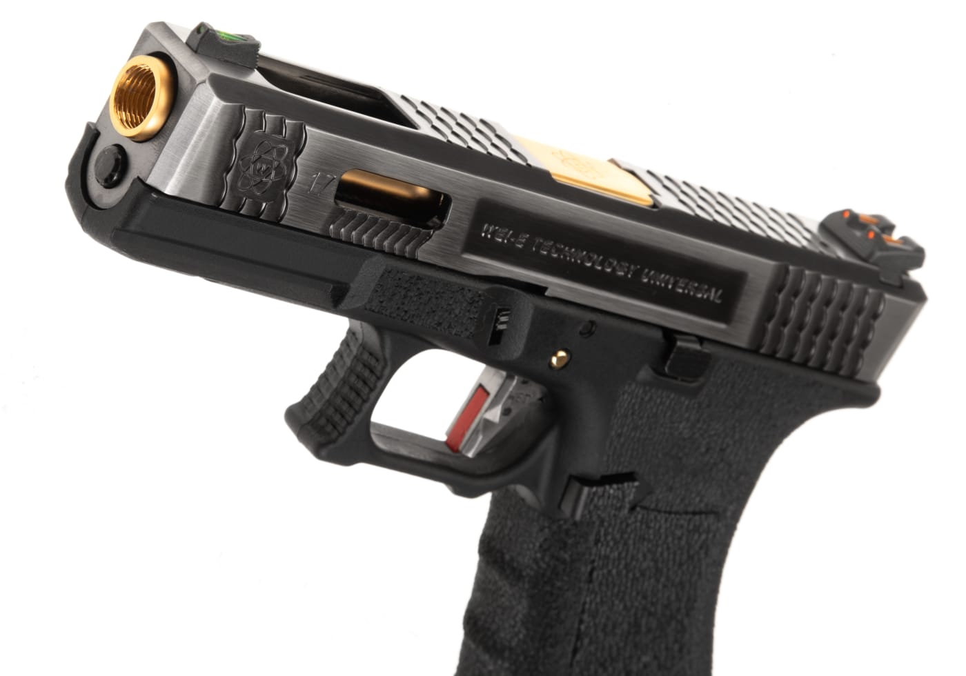 WE G-Force 17 SV Gold Barrel Metal Version GBB
