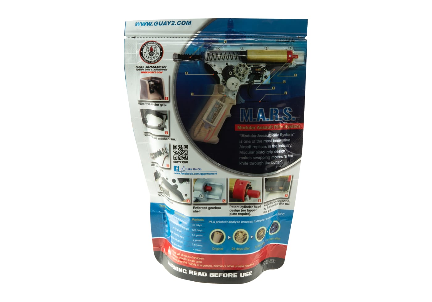G&G 0.20g Bio Tracer BBs 1000rds