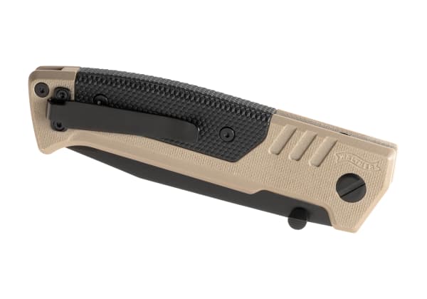 Walther PDP Tanto Folder Serrated