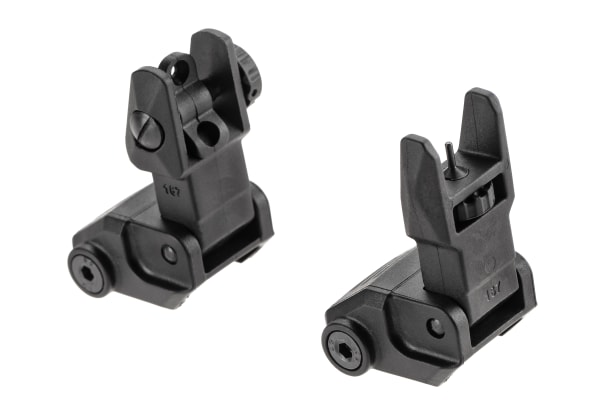 DLG Tactical High Profile Folding Sights Set