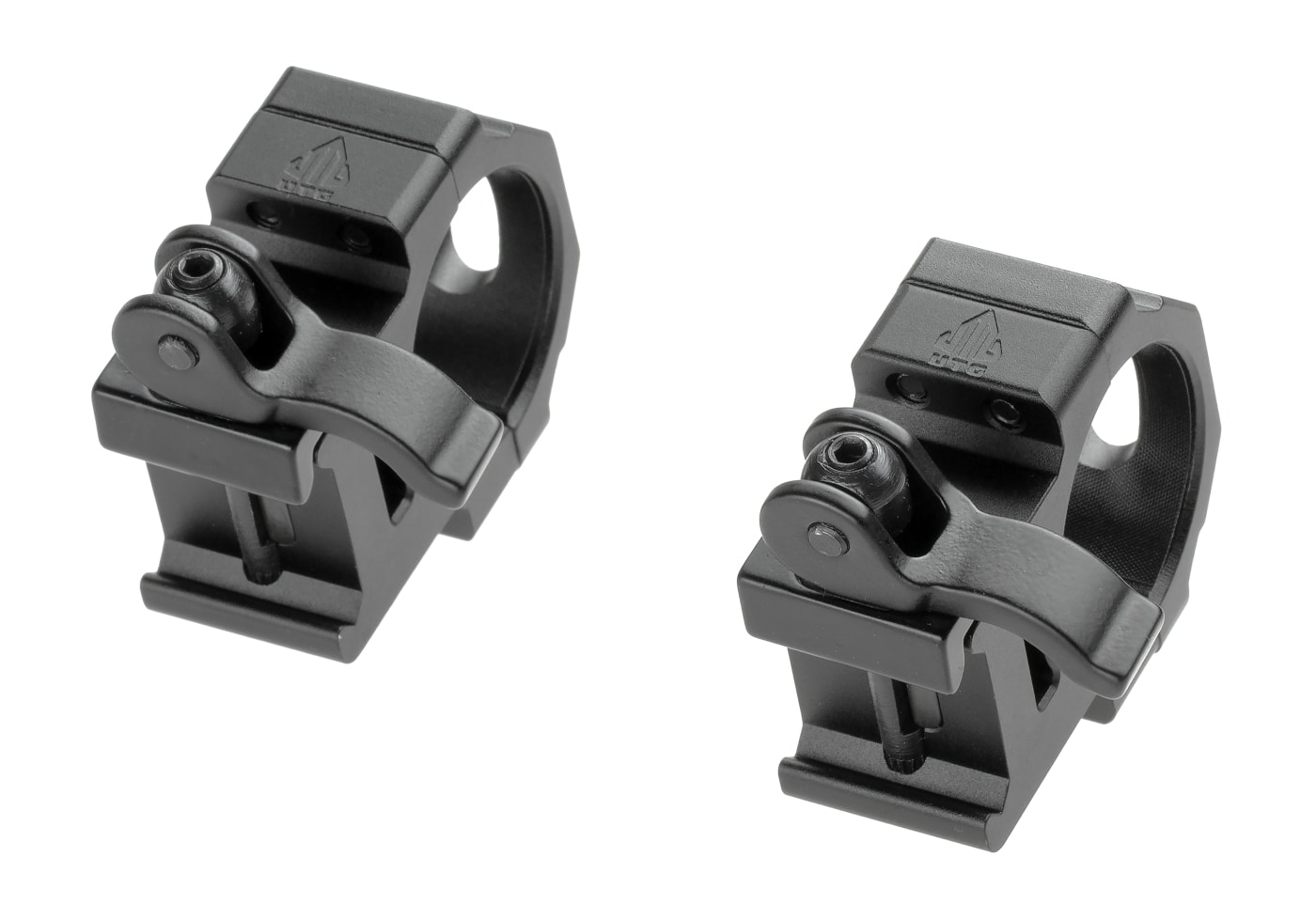 Leapers 30mm QD CNC Mount Rings Medium