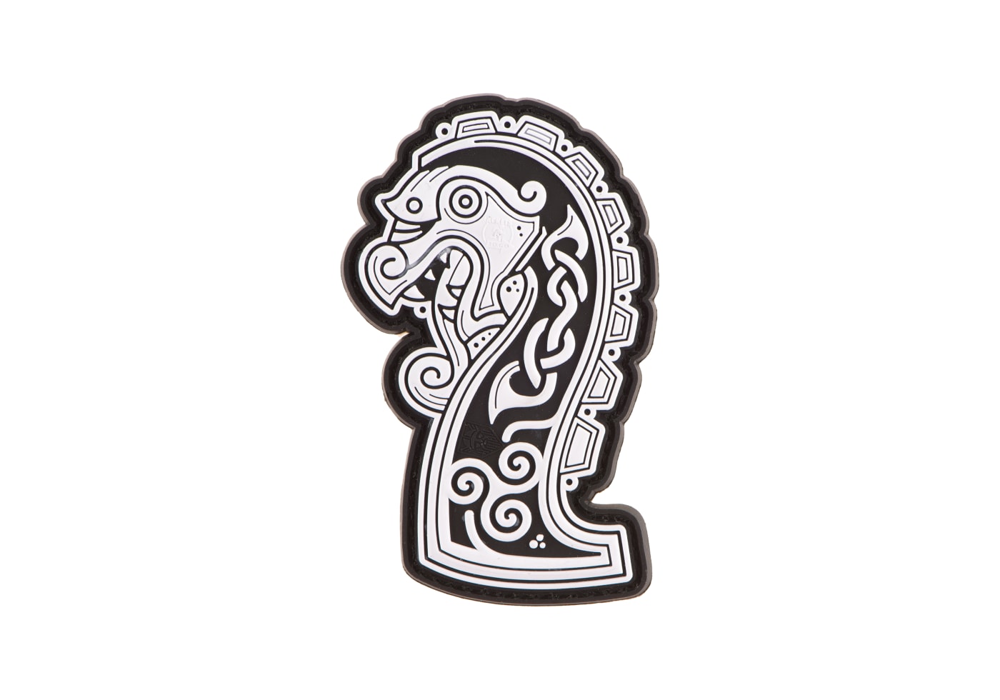 JTG Northman Dragon Ship Head Rubber Patch